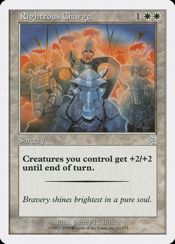 Righteous Charge [Starter 1999] | Lots Moore NSW