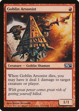 Goblin Arsonist [Magic 2012] | Lots Moore NSW