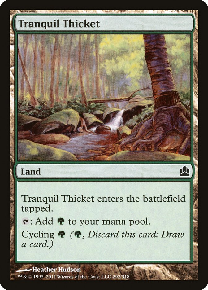 Tranquil Thicket [Commander 2011] | Lots Moore NSW