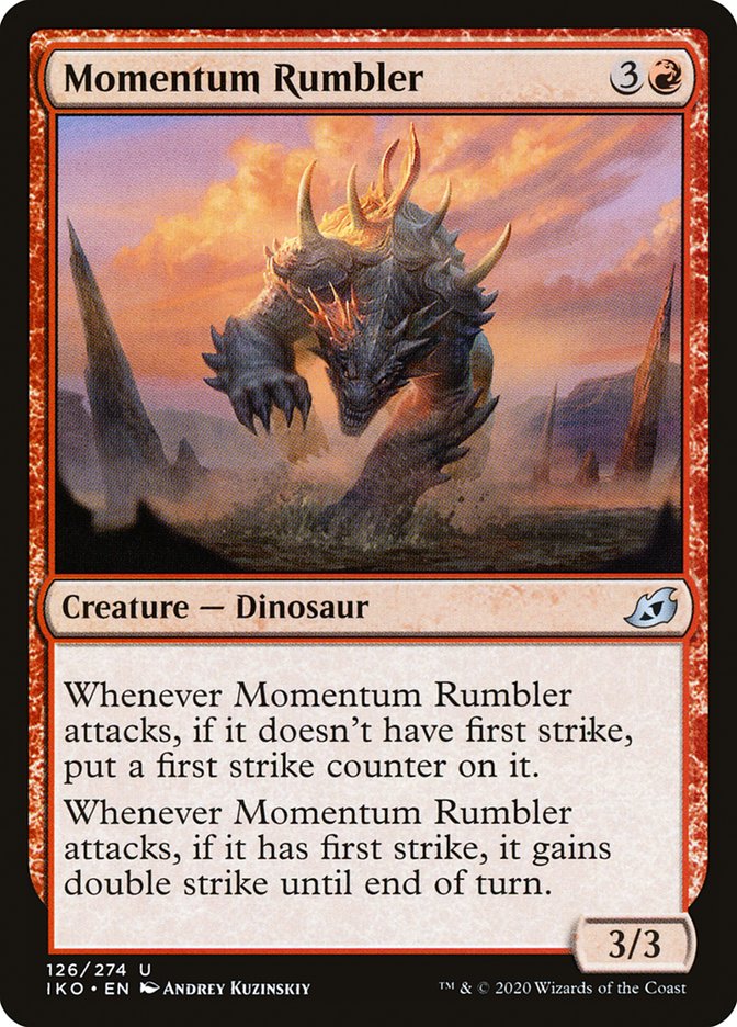 Momentum Rumbler [Ikoria: Lair of Behemoths] | Lots Moore NSW