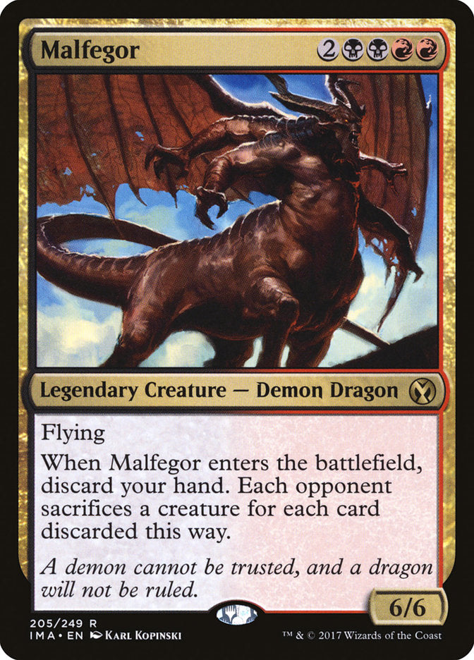 Malfegor [Iconic Masters] | Lots Moore NSW