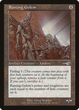 Rusting Golem [Nemesis] | Lots Moore NSW