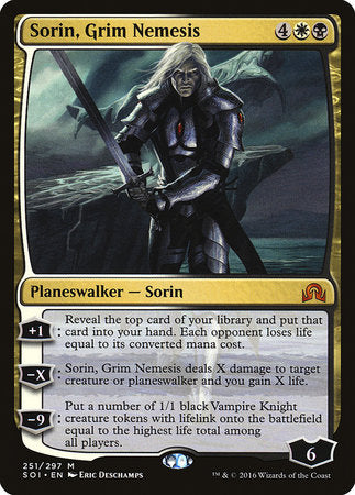 Sorin, Grim Nemesis [Shadows over Innistrad] | Lots Moore NSW