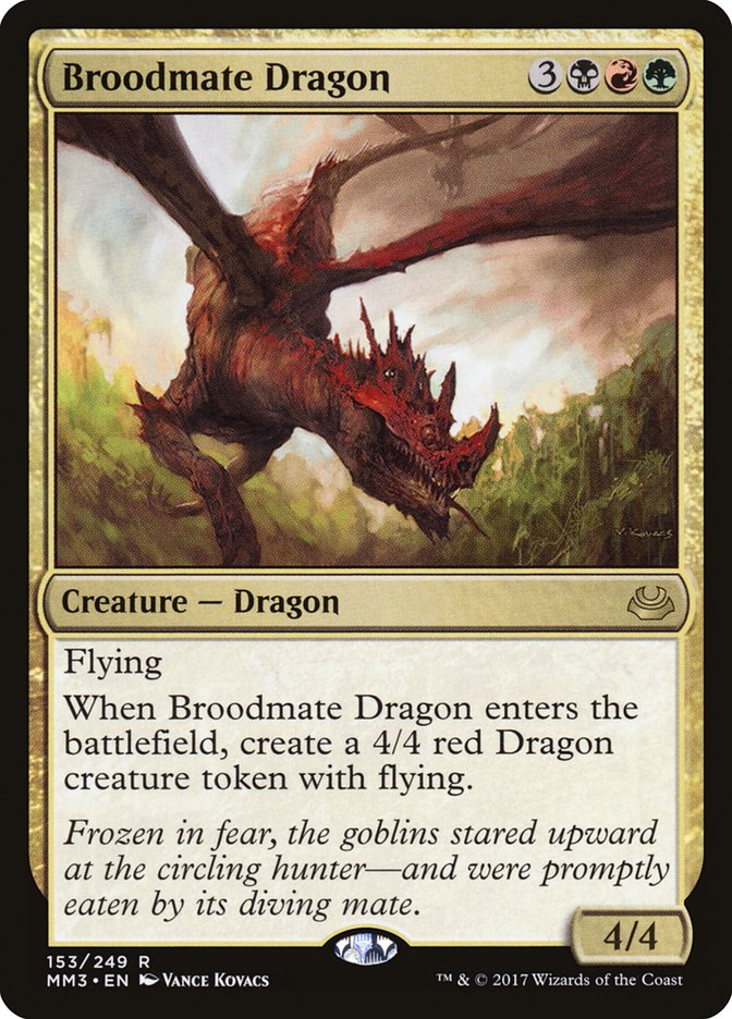Broodmate Dragon [Modern Masters 2017] | Lots Moore NSW