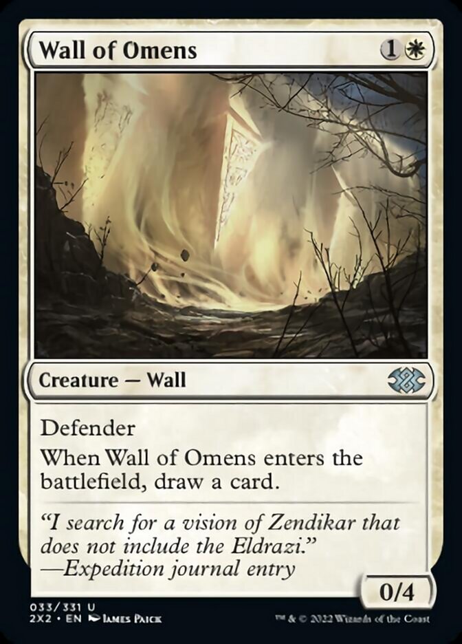 Wall of Omens [Double Masters 2022] | Lots Moore NSW