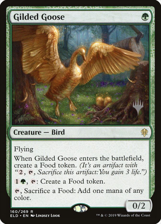 Gilded Goose (Promo Pack) [Throne of Eldraine Promos] | Lots Moore NSW