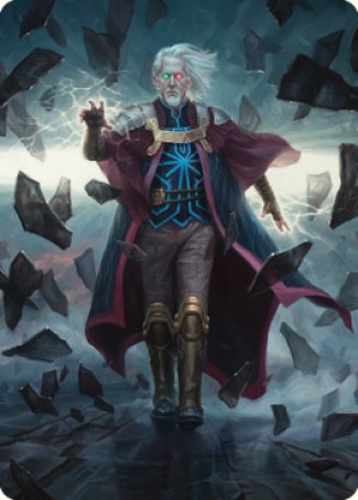 Urza, Planeswalker Art Card [The Brothers' War Art Series] | Lots Moore NSW