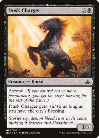 Dusk Charger [Rivals of Ixalan] | Lots Moore NSW