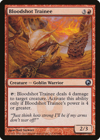 Bloodshot Trainee [Scars of Mirrodin] | Lots Moore NSW