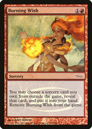 Burning Wish [Judge Gift Cards 2009] | Lots Moore NSW