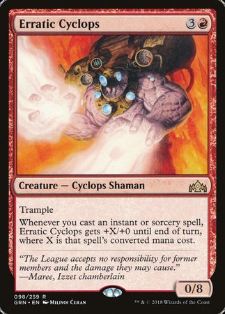 Erratic Cyclops [Guilds of Ravnica] | Lots Moore NSW