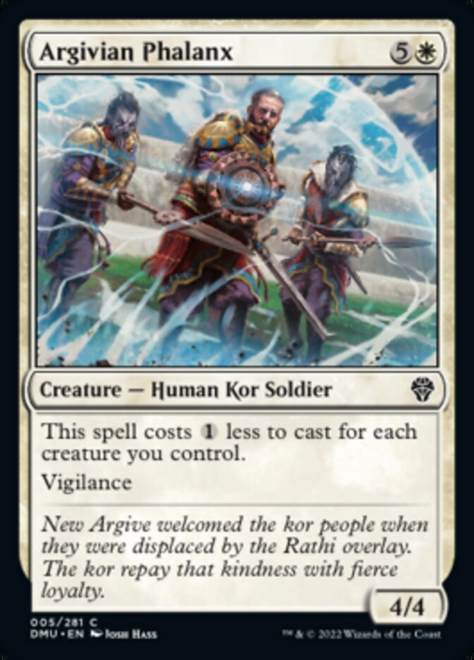 Argivian Phalanx [Dominaria United] | Lots Moore NSW