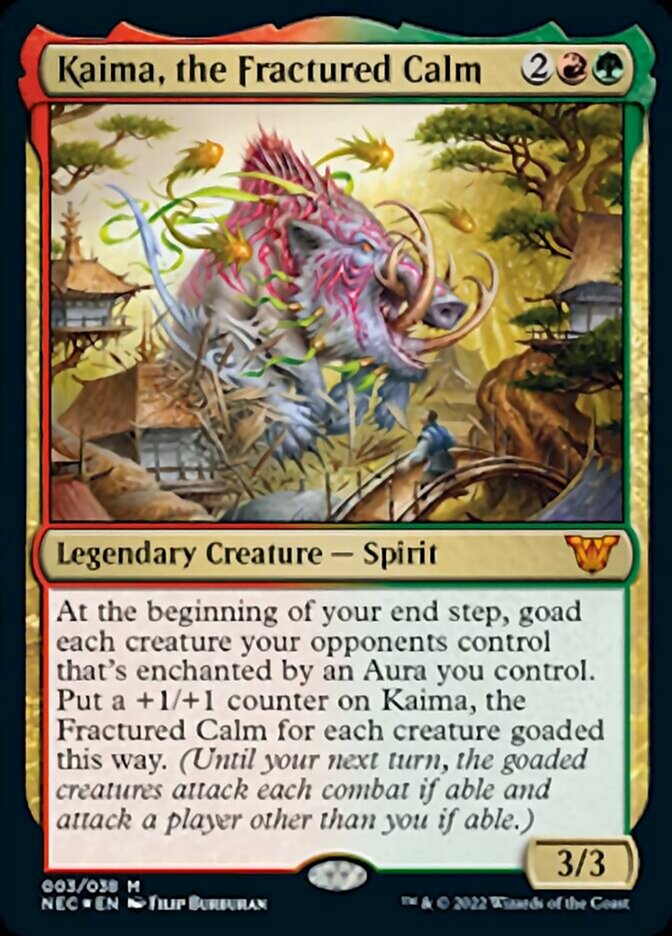 Kaima, the Fractured Calm [Kamigawa: Neon Dynasty Commander] | Lots Moore NSW