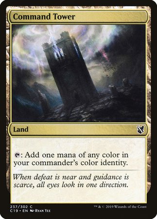 Command Tower [Commander 2019] | Lots Moore NSW