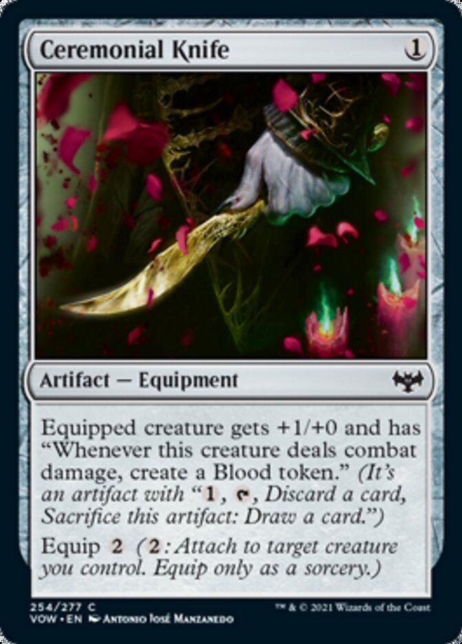 Ceremonial Knife [Innistrad: Crimson Vow] | Lots Moore NSW