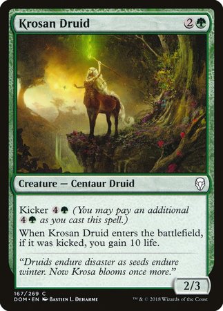 Krosan Druid [Dominaria] | Lots Moore NSW