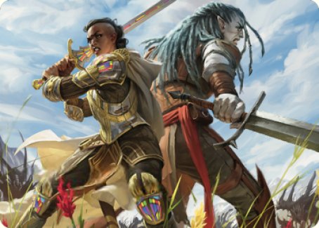 Join Forces Art Card [Dominaria United Art Series] | Lots Moore NSW