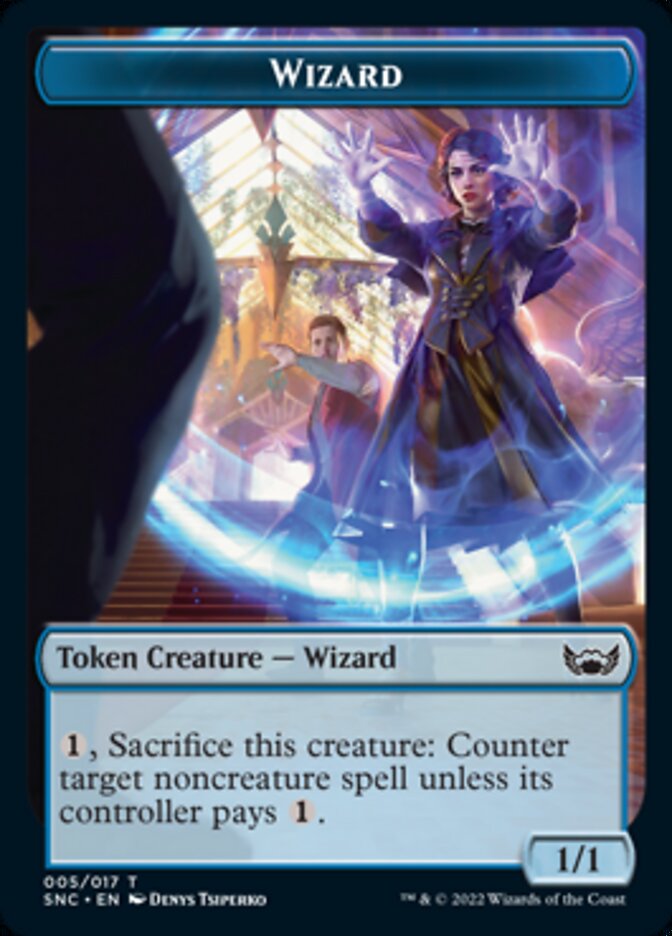 Wizard Token [Streets of New Capenna Tokens] | Lots Moore NSW