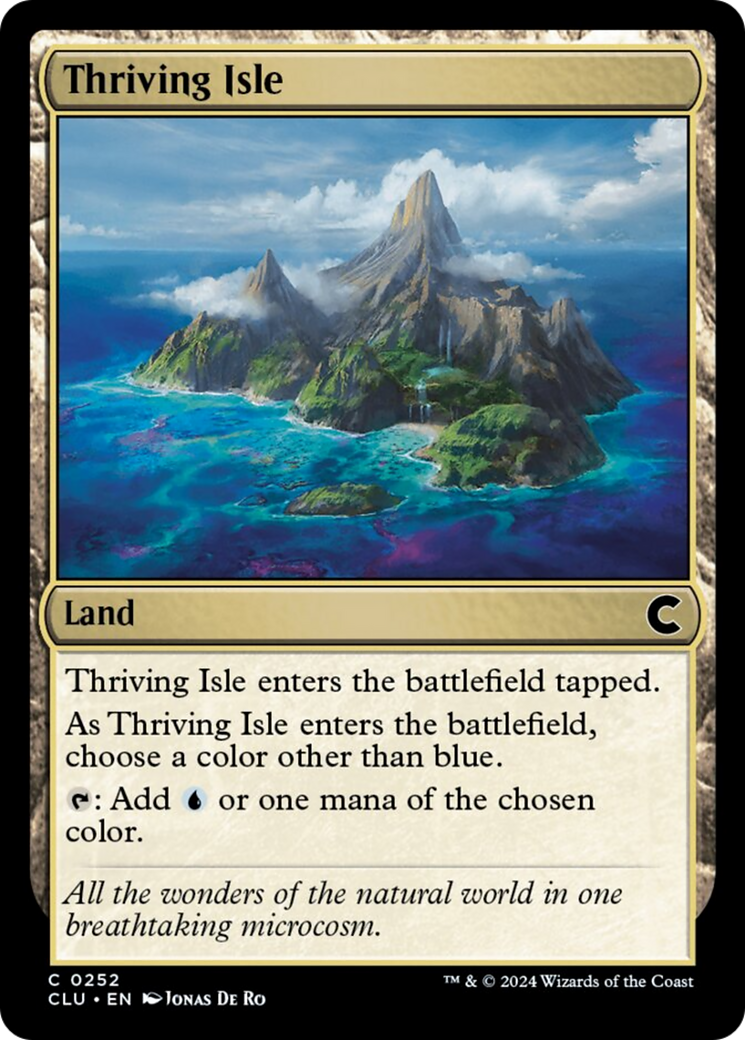 Thriving Isle [Ravnica: Clue Edition] | Lots Moore NSW