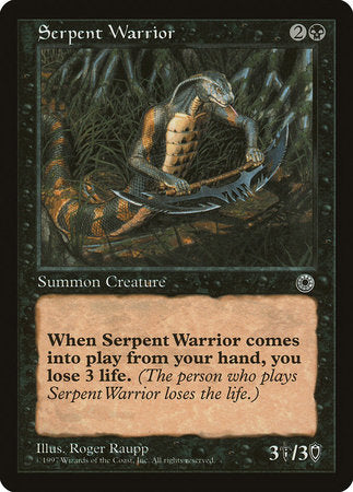 Serpent Warrior [Portal] | Lots Moore NSW
