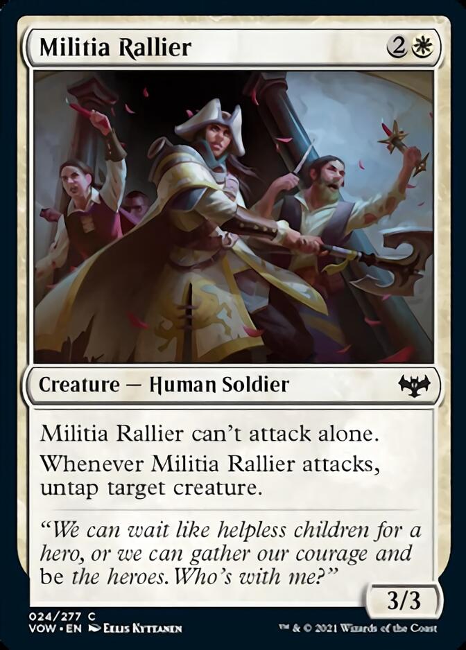 Militia Rallier [Innistrad: Crimson Vow] | Lots Moore NSW