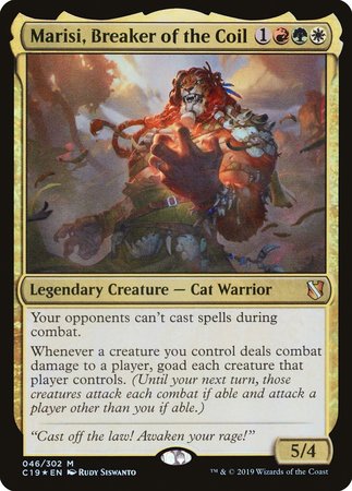 Marisi, Breaker of the Coil [Commander 2019] | Lots Moore NSW