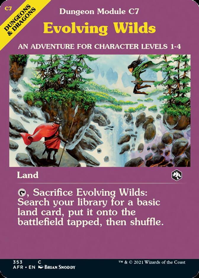Evolving Wilds (Dungeon Module) [Dungeons & Dragons: Adventures in the Forgotten Realms] | Lots Moore NSW