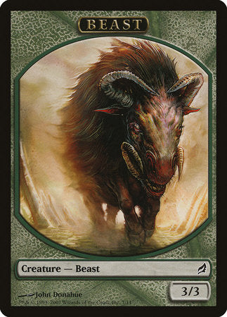 Beast Token [Lorwyn Tokens] | Lots Moore NSW