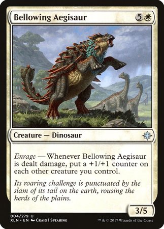 Bellowing Aegisaur [Ixalan] | Lots Moore NSW