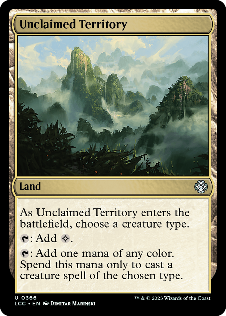 Unclaimed Territory [The Lost Caverns of Ixalan Commander] | Lots Moore NSW