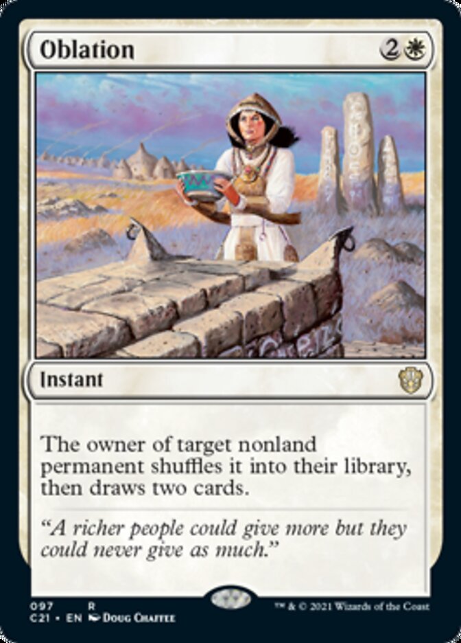 Oblation [Commander 2021] | Lots Moore NSW