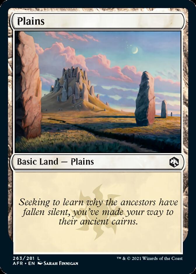 Plains (263) [Dungeons & Dragons: Adventures in the Forgotten Realms] | Lots Moore NSW