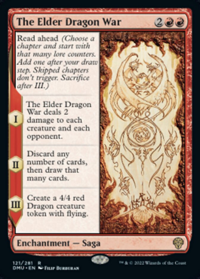 The Elder Dragon War [Dominaria United] | Lots Moore NSW