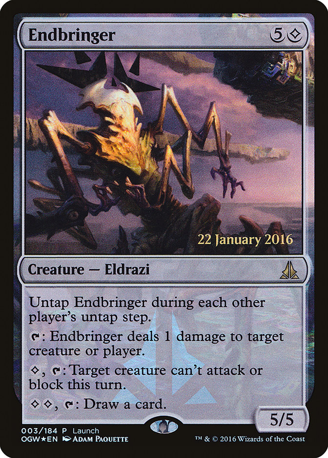 Endbringer (Prerelease) [Oath of the Gatewatch Promos] | Lots Moore NSW