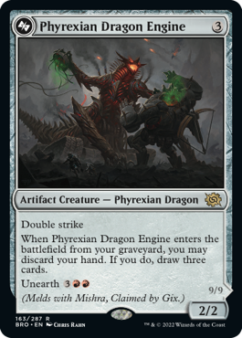 Phyrexian Dragon Engine [The Brothers' War] | Lots Moore NSW