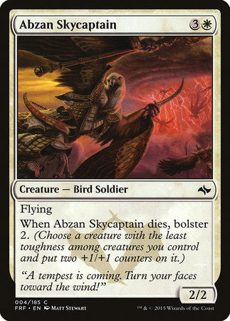Abzan Skycaptain [Fate Reforged] | Lots Moore NSW
