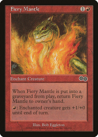 Fiery Mantle [Urza's Saga] | Lots Moore NSW