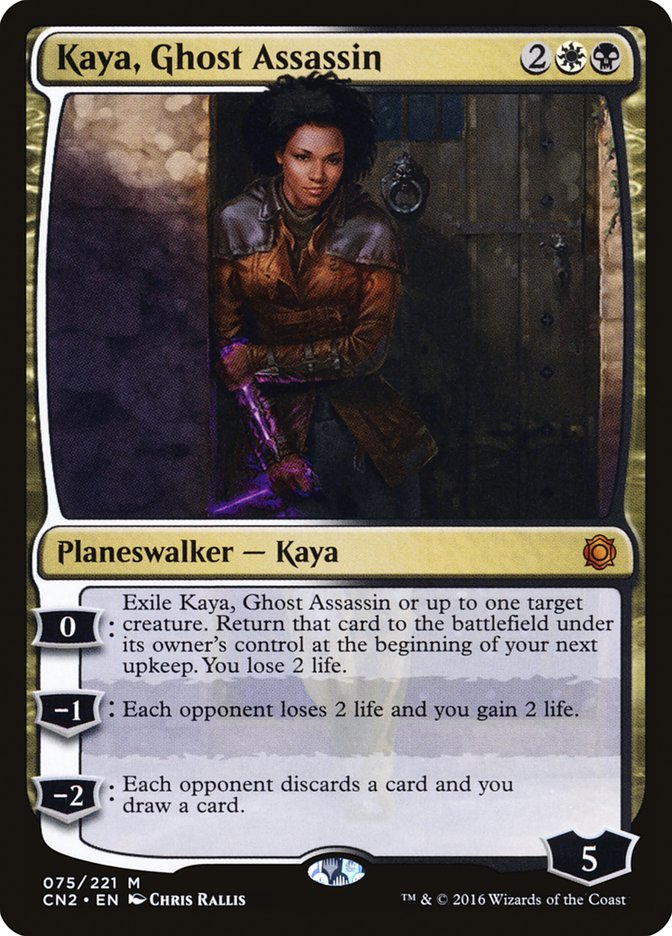 Kaya, Ghost Assassin (075/221) [Conspiracy: Take the Crown] | Lots Moore NSW