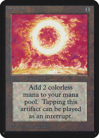 Sol Ring [Limited Edition Alpha] | Lots Moore NSW