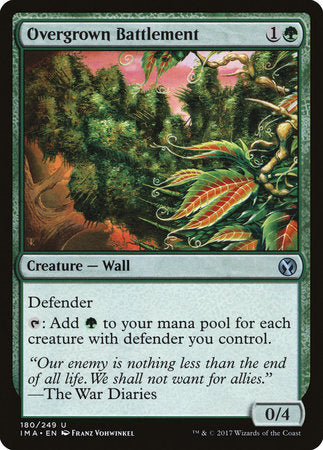 Overgrown Battlement [Iconic Masters] | Lots Moore NSW