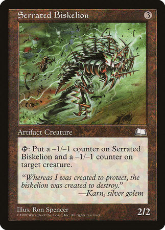 Serrated Biskelion [Weatherlight] | Lots Moore NSW