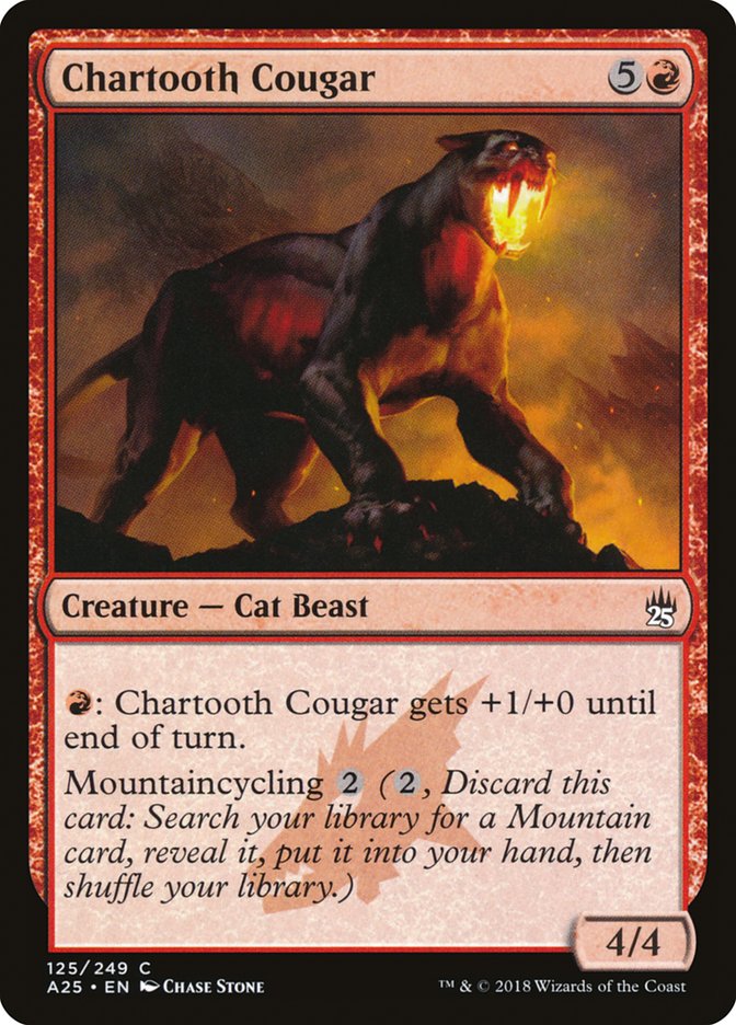 Chartooth Cougar [Masters 25] | Lots Moore NSW