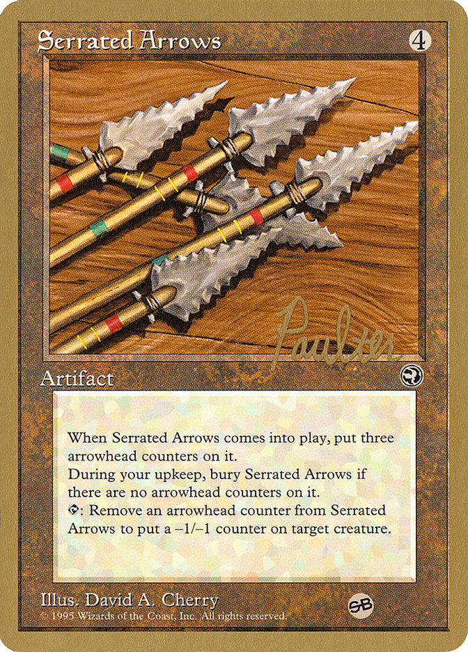 Serrated Arrows (Preston Poulter) (SB) [Pro Tour Collector Set] | Lots Moore NSW