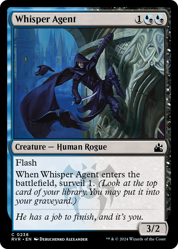 Whisper Agent [Ravnica Remastered] | Lots Moore NSW