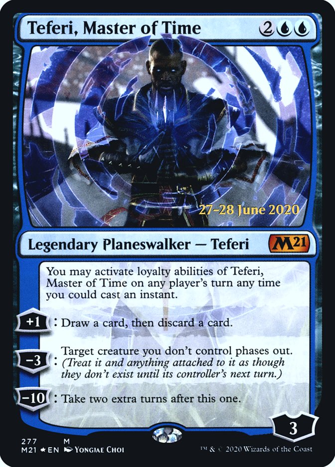 Teferi, Master of Time [Core Set 2021 Prerelease Promos] | Lots Moore NSW