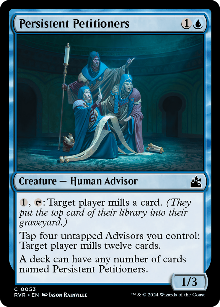 Persistent Petitioners [Ravnica Remastered] | Lots Moore NSW
