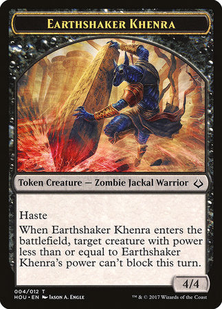 Earthshaker Khenra Token [Hour of Devastation Tokens] | Lots Moore NSW