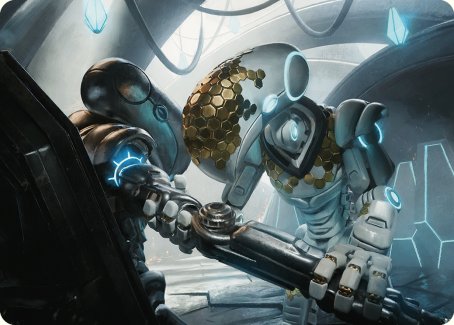 Myr Kinsmith Art Card [Phyrexia: All Will Be One Art Series] | Lots Moore NSW
