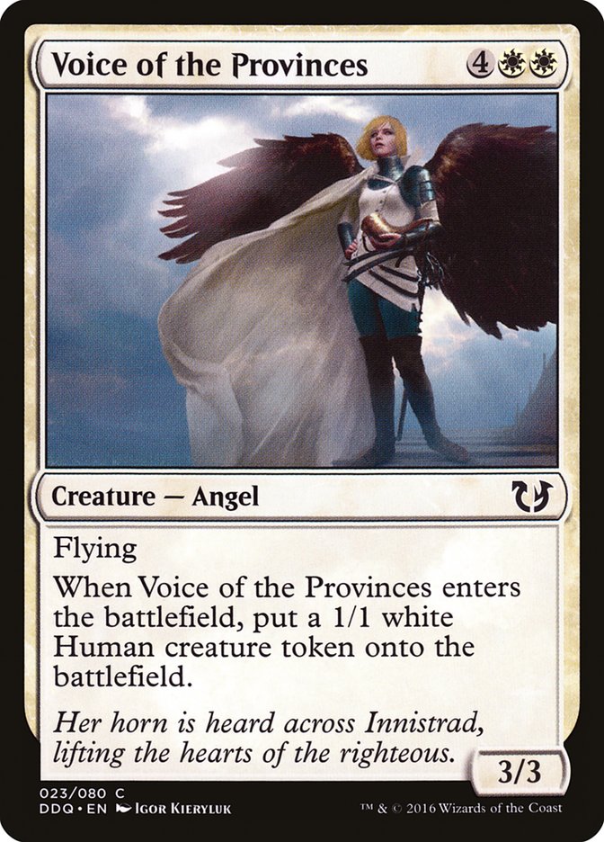 Voice of the Provinces [Duel Decks: Blessed vs. Cursed] | Lots Moore NSW
