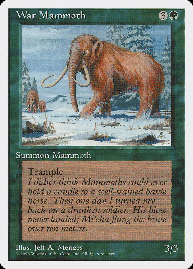 War Mammoth [Introductory Two-Player Set] | Lots Moore NSW